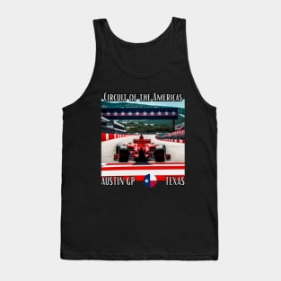 Circuit of the Americas, Austin GP, Texas, formula 1, usa grand prix Tank Top